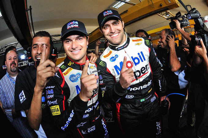 Nelson Piquet Jr en Atila Abreu pakken de pole, Laurens Vanthoor knap P3 + STARTGRID